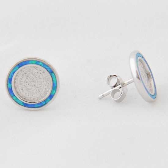 Σκουλαρίκι Στίκ Δίσκος Φαιστού Οπάλ