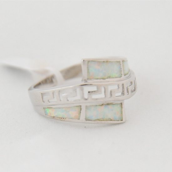 Δαχτυλίδι Μαίανδρος Λευκό Οπάλ