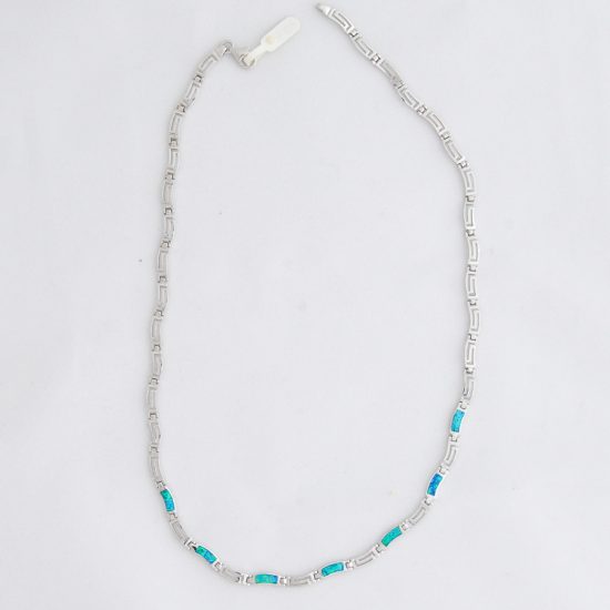 Κολιέ Μαίανδρος Κύμα Οπάλ